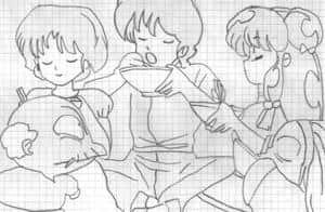 Beim essen...........