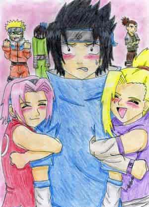 Sasuke in Bedrängnis