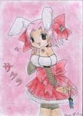 Sakura im Bunny-Look