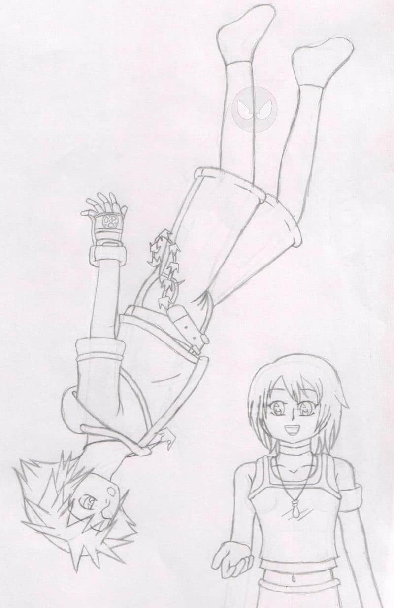 Sora and Kairi