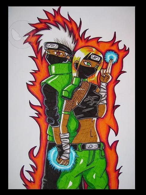 Kakashi und seara Für Fgkkd *knuddel*