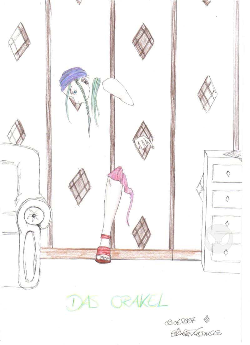 Das Orakel aus "Held sein ist Alles die Welt am Abgrund"