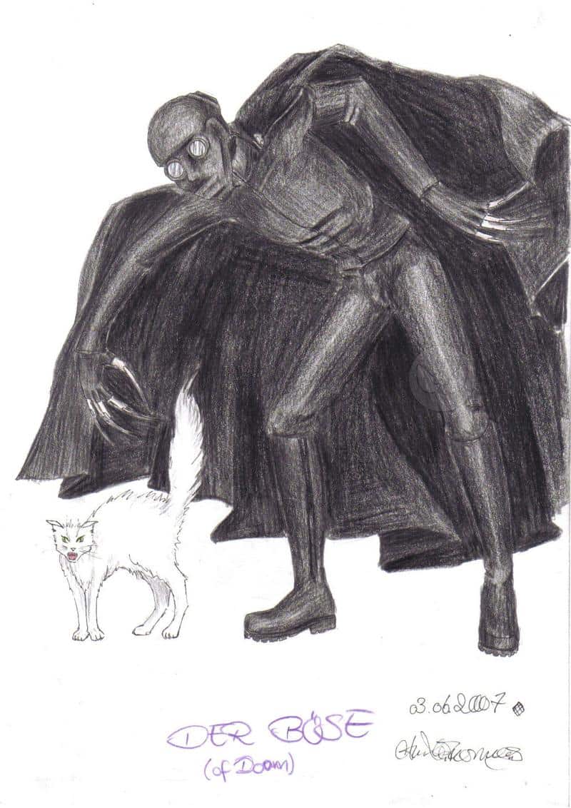 Der Böse (of Doom) aus "Held sein ist Alles - die Welt am Abgrund"