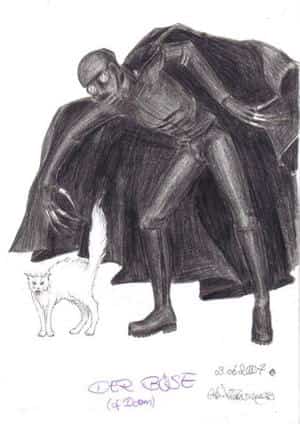 Der Böse (of Doom) aus "Held sein ist Alles - die Welt am Abgrund"