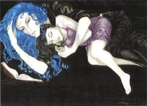 Der mysteriöse Mann mit den langen blauen Haaren 3