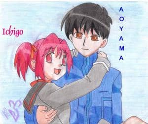 Ichigo and Aoyama 02^^