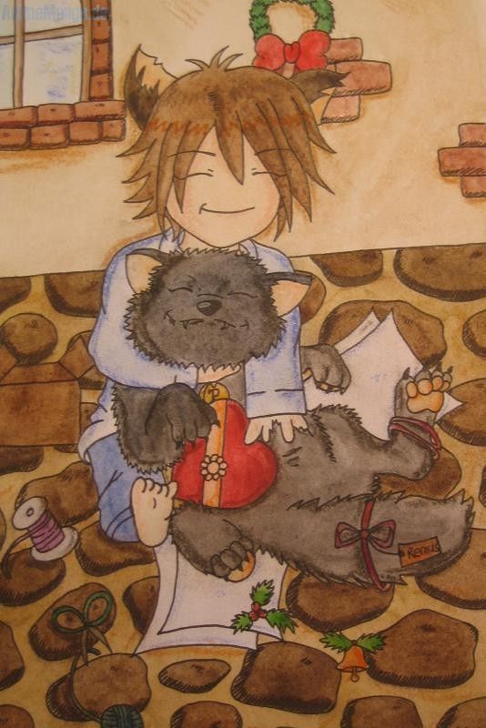 X-Mas with Padfoot and Prongs