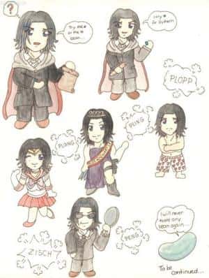 Young Severus in Kansas goes bye bye