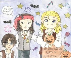 Halloween Party in Port Royal