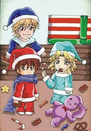 Yu-Gi-Oh X-Mas-Box-Party (Computer-Colorations-Collab)