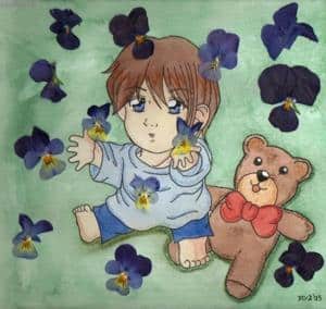 Chibi Seto discovers the world