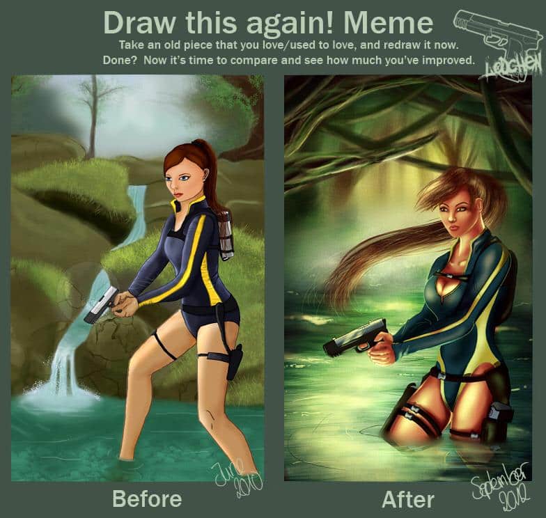 Practice makes perfect :)