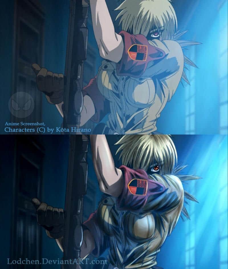 Seras Overpainting