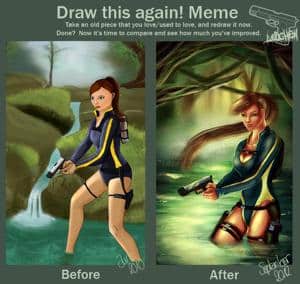 Practice makes perfect :)