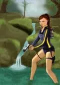 Lara Croft (Wetsuit)