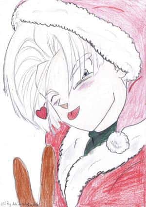 Trunks als Weihnnachtsmann