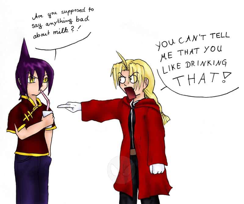 What about milk? ö_ö'