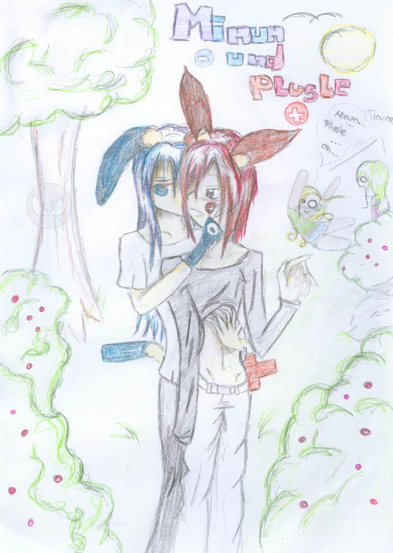 Minun und Plusle xD