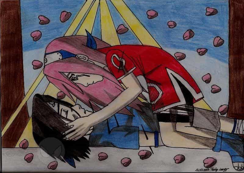 Sakura und Sasuke