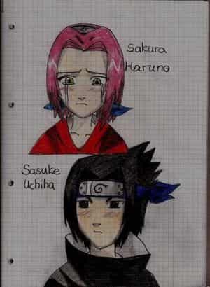 Sakura und Sasuke