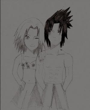 Sakura und Sasuke Shippuden