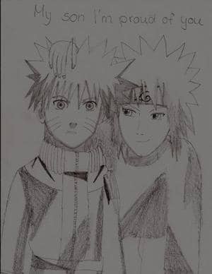 Yondaime und Naruto