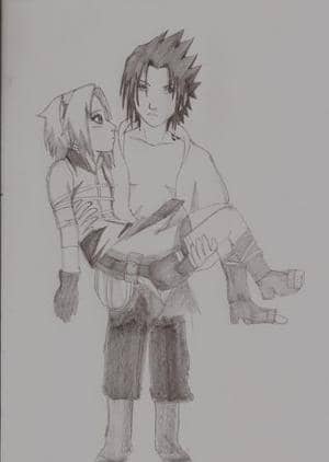 Sasuke und Sakura Shippuuden