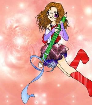 Seji und ihr Bleistift ©Outlines by Seji-Chan