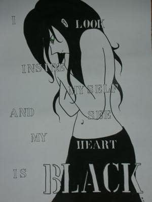 black heart