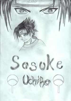 Sasuke-Uchiha with sharingan