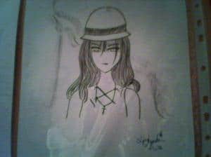 Mädel No. 4 mit Bowler