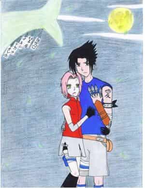 Sasuke rettet Sakura