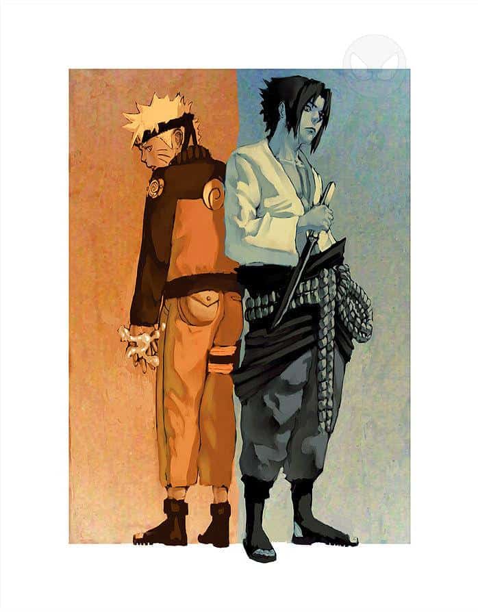 Naruto und Sasuke