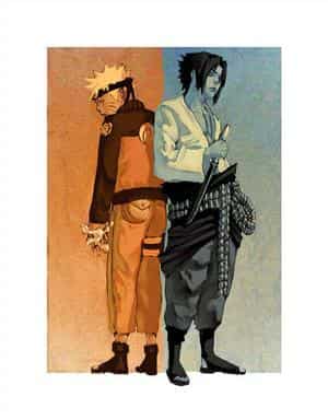 Naruto und Sasuke