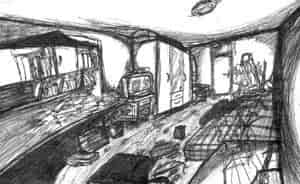 Das Zimmer meines Bro