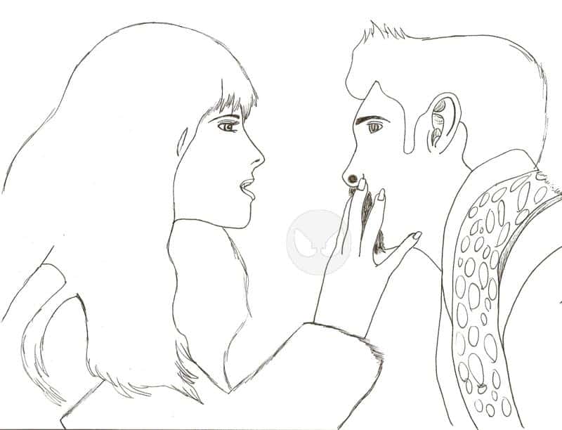 Unsere Herzen wurden eins und ohne deins, so stirbt auch meins