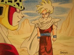 Gohan und Cell